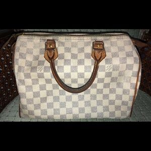 Louis Vuitton Speedy 30 damier azur